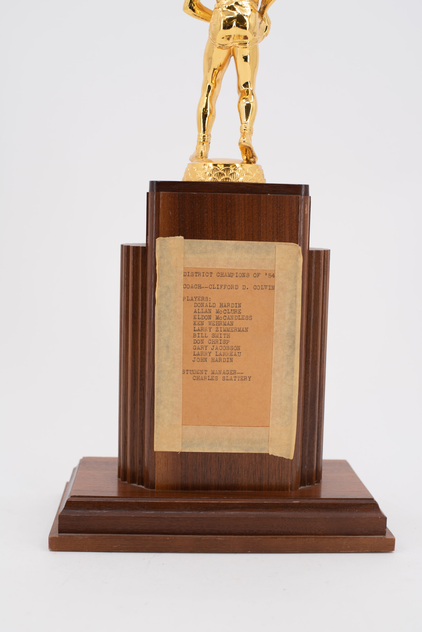 1954 Bb District Chap Class C Info